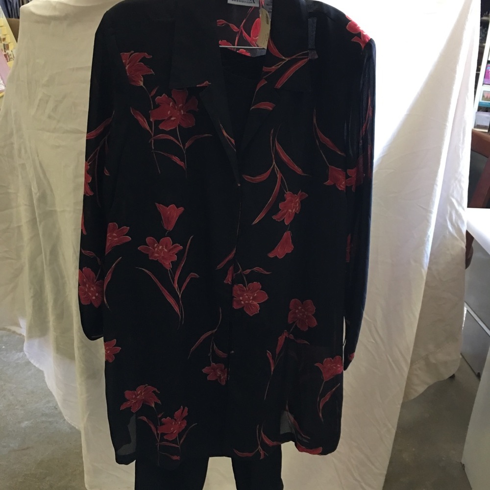 3 piece pant suit